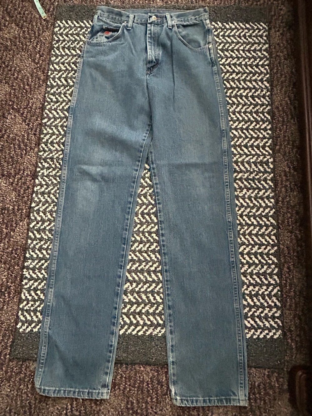 Wrangler Twenty Men's Medium Blue Skinny Jeans